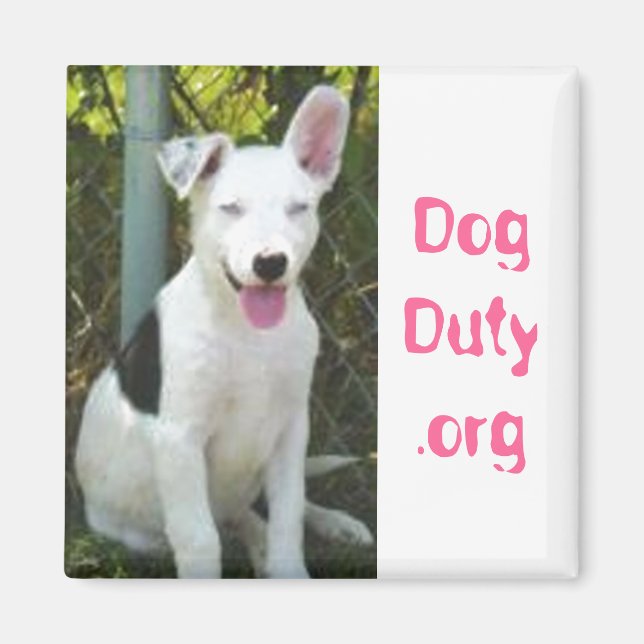 DogDuty.org Magnet (Vorne)