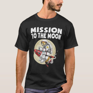 DOGE-1-Mission zum Mondrockner-Krypto-Hodl-Doge T-Shirt