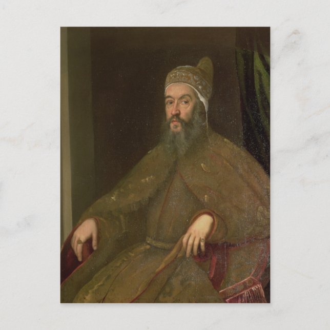 Doge Alvise Mocenigo Postkarte (Vorderseite)