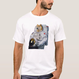 Doge Astronaut zum Mond T-Shirt