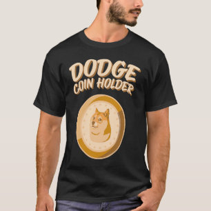 Doge Coin Dogecoin Holder Krypto Trend Purpura T-Shirt