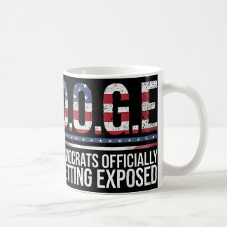 Doge D.o.g. Department of Government Efficiency Kaffeetasse