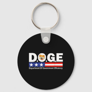 Doge D.o.g. Department of Government Efficiency Schlüsselanhänger