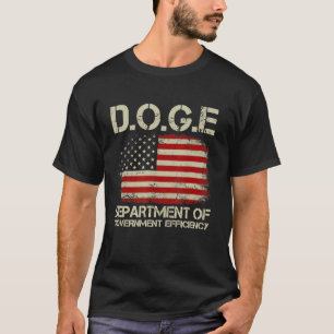 DOGE D.O.G.E. Abteilung für Regierungseffizienz T-Shirt