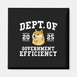 Doge D.o.g.e des Ministeriums für Effizienz der Re Magnet
