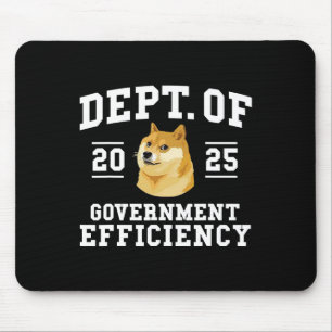 Doge D.o.g.e des Ministeriums für Effizienz der Re Mousepad