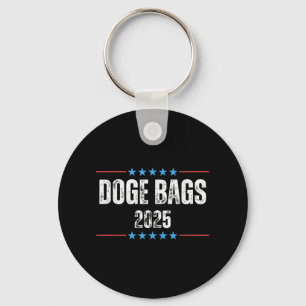 Doge D.o.g.e des Ministeriums für Effizienz der Re Schlüsselanhänger