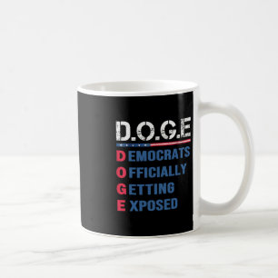 Doge D.o.g.e Ministerium für Regierungseffizienz M Kaffeetasse