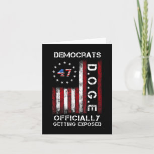 Doge-Demokraten standen Trump offiziell aus 20 Karte