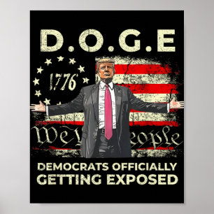 Doge-Demokraten standen Trump offiziell aus 20 Poster
