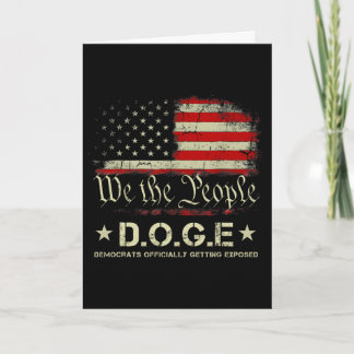 Doge-Demokraten werden offiziell Trump 20 ausgeset Karte