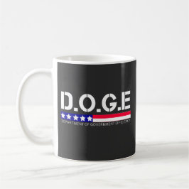 DOGE Department of Government Efficiency Kaffeetasse