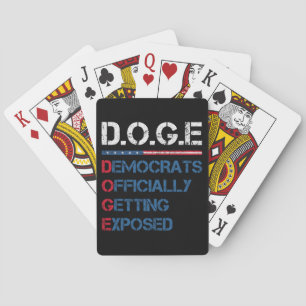 DOGE Department of Government Efficiency Spielkarten