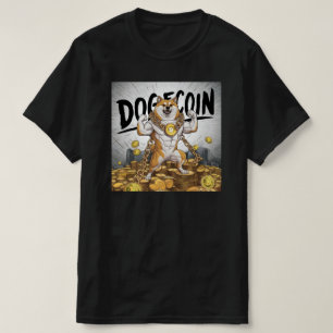 Doge Dog Black T-Shirt