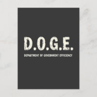Doge Dog des Ministeriums für Regierungseffizienz