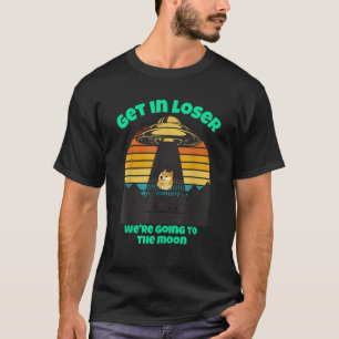 Doge für Männer Dogecoin Doge Wow Krypto  T-Shirt
