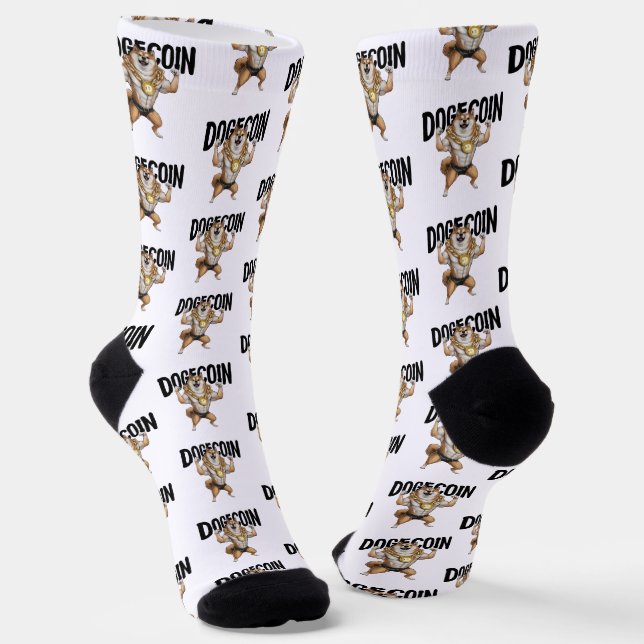 Doge Hund Socken (Gewinkelt)