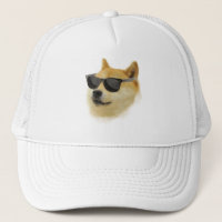 Doge in der Schatten-Kappe