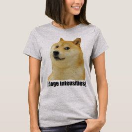 Doge intensiviert Mem Doggo Shiba Inu #Dogright T-Shirt