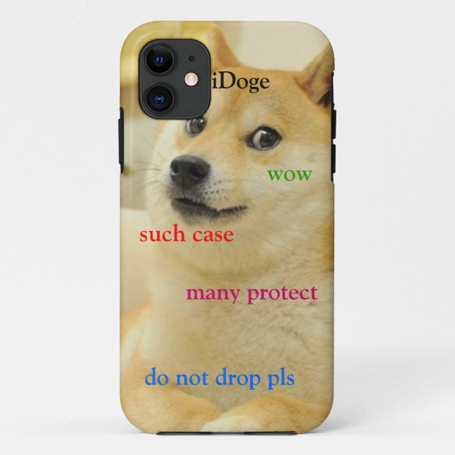 Doge iphone case (Rückseite)