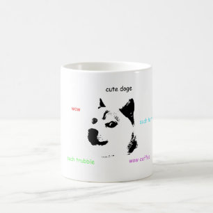 Doge-Kaffeetasse Tasse