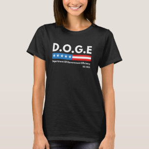 DOGE Lustige D.O.G.E. Abteilung Für Regierungsange T-Shirt