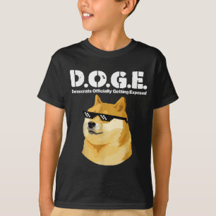 Doge Meme-Demokraten werden offiziell freigesetzt  T-Shirt