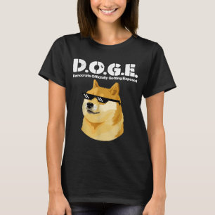 Doge Meme-Demokraten werden offiziell freigesetzt  T-Shirt