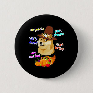 doge meme Kids Erntedank shiba inu doge meme . Button