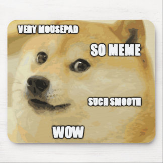 Doge Meme Mousepad