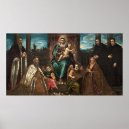 Doge Mocenigo - Jacopo Tintoretto Fine Art Poster