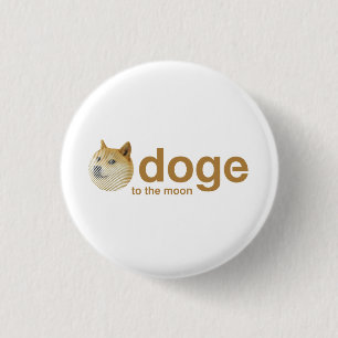 Doge, Münze, Dogenmünze, Dogecoin Button