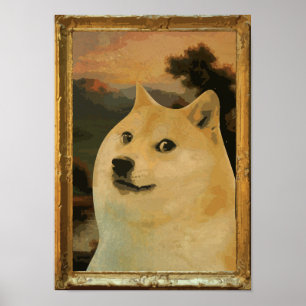 Doge Regal Poster