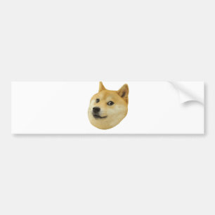 Doge sehr wow viel Hund solches Shiba Shibe Inu Autoaufkleber