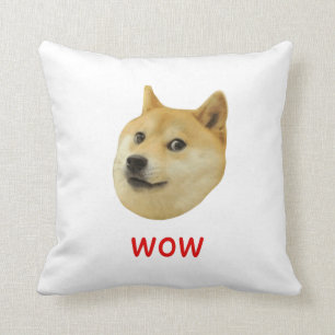Doge sehr wow viel Hund solches Shiba Shibe Inu Kissen