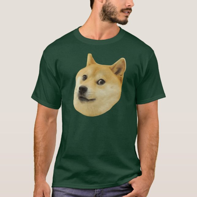 Doge sehr wow viel Hund solches Shiba Shibe Inu T-Shirt (Vorderseite)