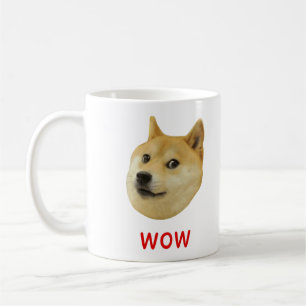 Doge sehr wow viel Hund solches Shiba Shibe Inu Tasse