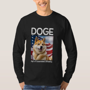 Doge T-Shirt D.O.G.E. Ministerium Regierung Effizi
