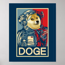Dogecoin Astronaut Doge To The Moon Crypto Funny