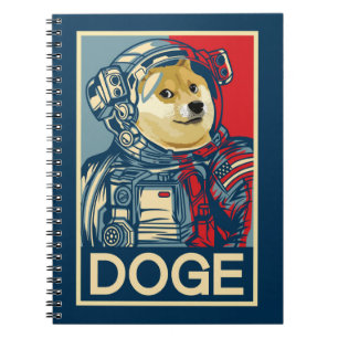 Dogecoin Astronaut dotiert zum Mondkrypto Notizblock