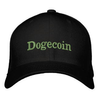 Dogecoin Bestickte Baseballkappe