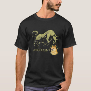 DOGECOIN Crypto BULLRUN DOG MEMO Cryptowährung BU T-Shirt