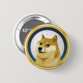 Dogecoin Doge Tag 4/20 Börse Krypto Funny Button