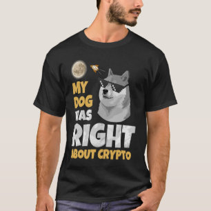 Dogecoin Dogecoin Dosierung Krypto Männer Frauen T-Shirt