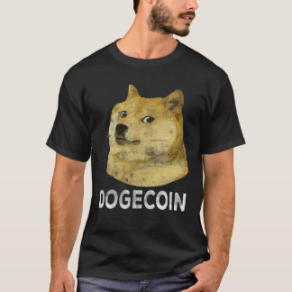 Dogecoin Fan Outfit Funny Crypto Valuta Design T-Shirt