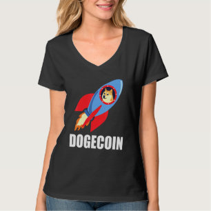 Dogecoin Frauen Männer Plus Größe 2xl 3xl Männer K T-Shirt