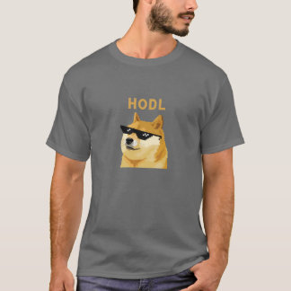 Dogecoin HODL Kryptowährung T-Shirt