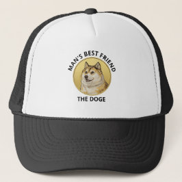 Dogecoin Hund Personalisiert Truckerkappe