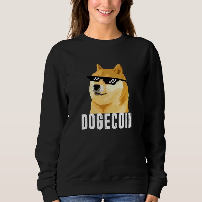 Dogecoin Just Doge Sweatshirt (Vorderseite)