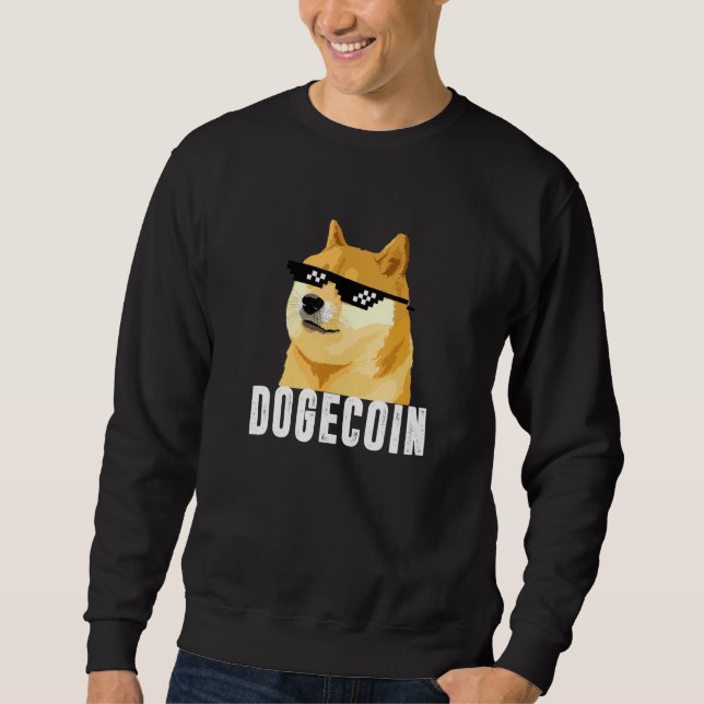Dogecoin Just Doge Sweatshirt (Vorderseite)